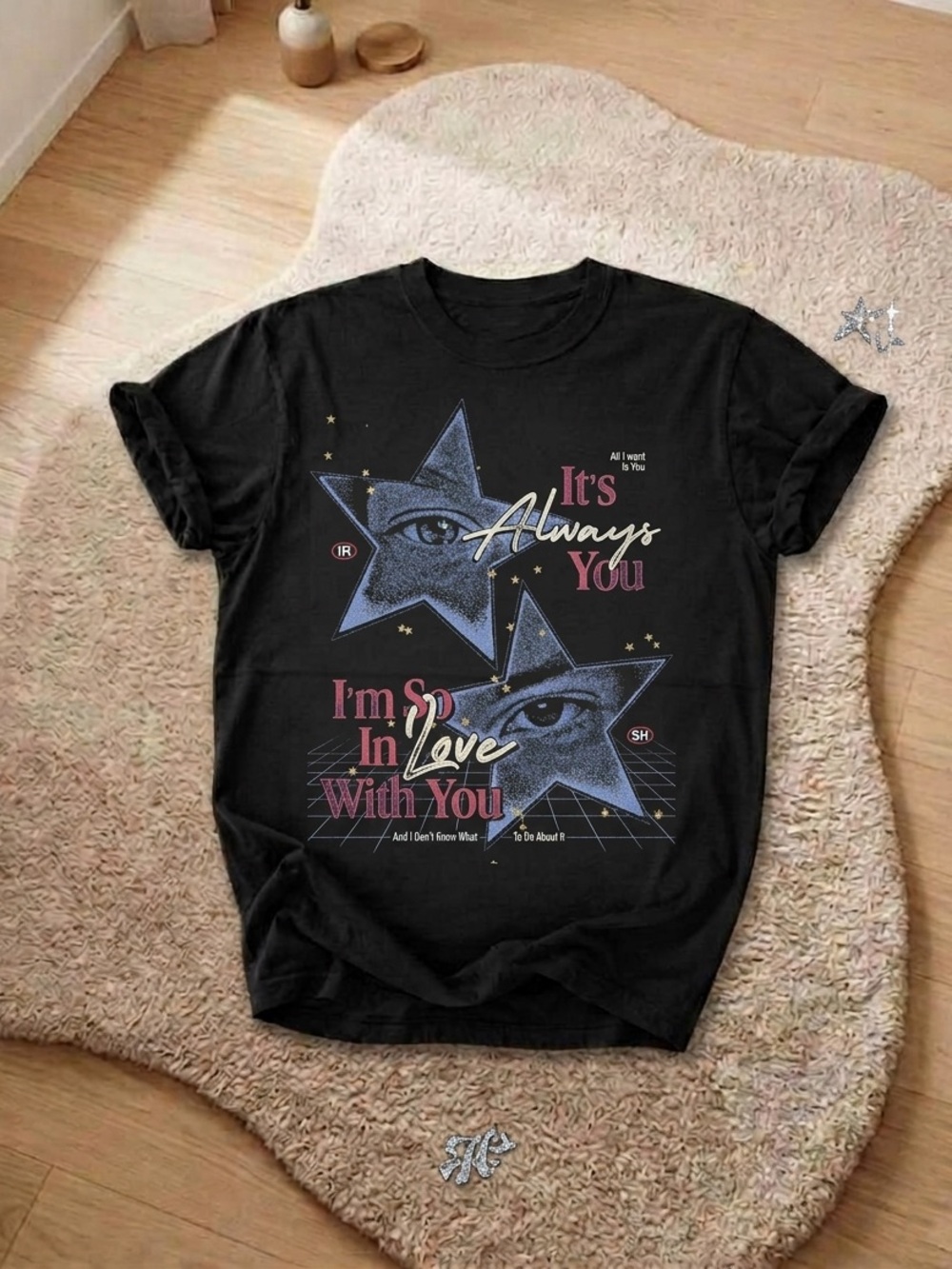 It’s Always You Romantic Star Shirt, Cosmic love Graphic Star Eye Tee - Unisex
